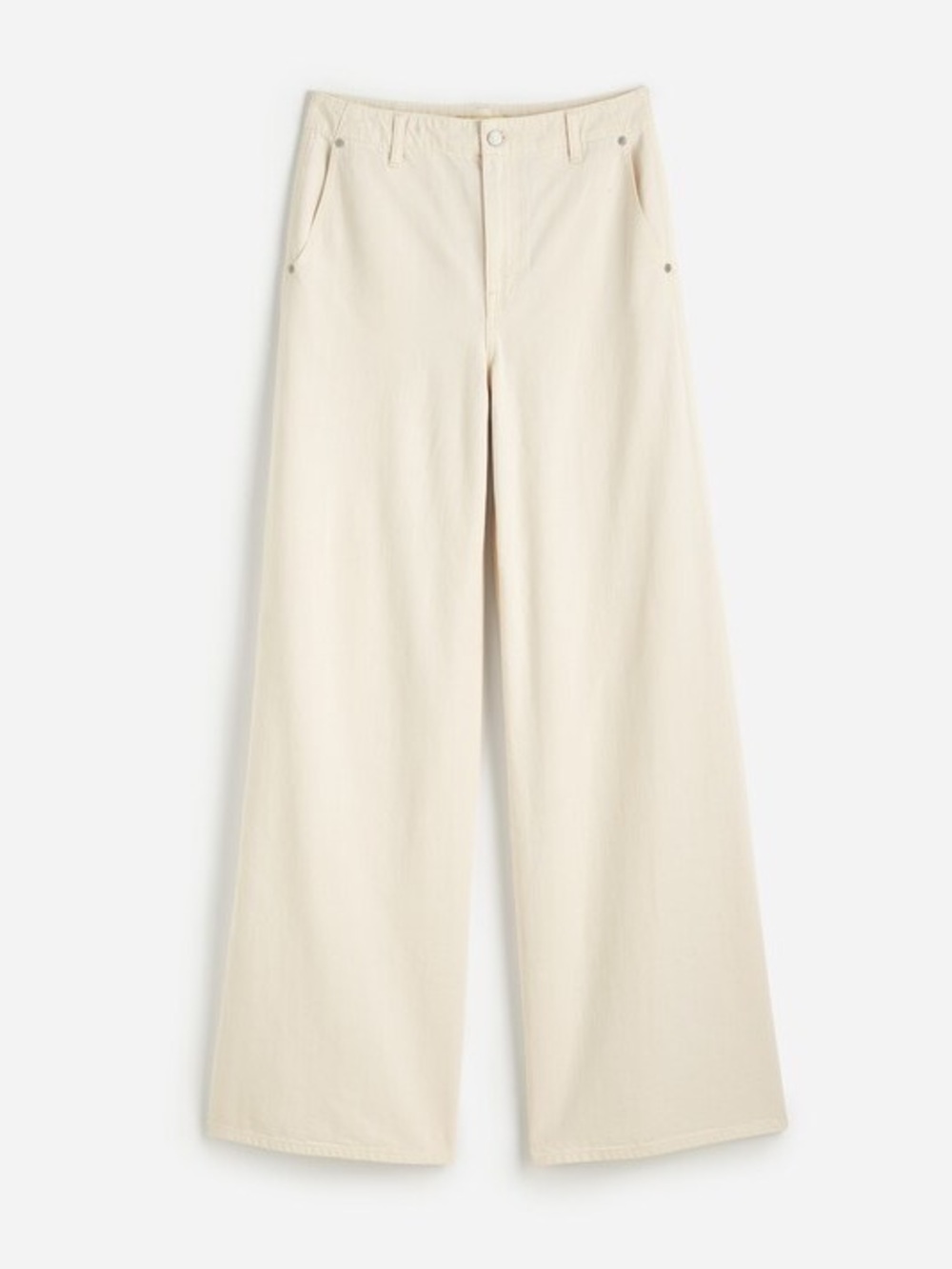 Madewell Wide Sweep Denim Trousers - Picture 6 of 10
